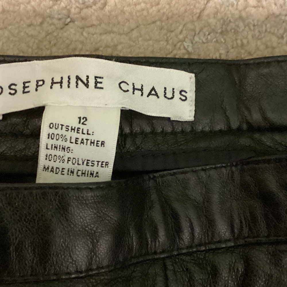 Leather pants